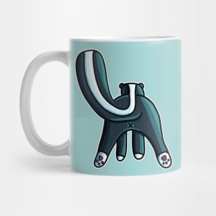 Cute Little Skunk Butt Mug